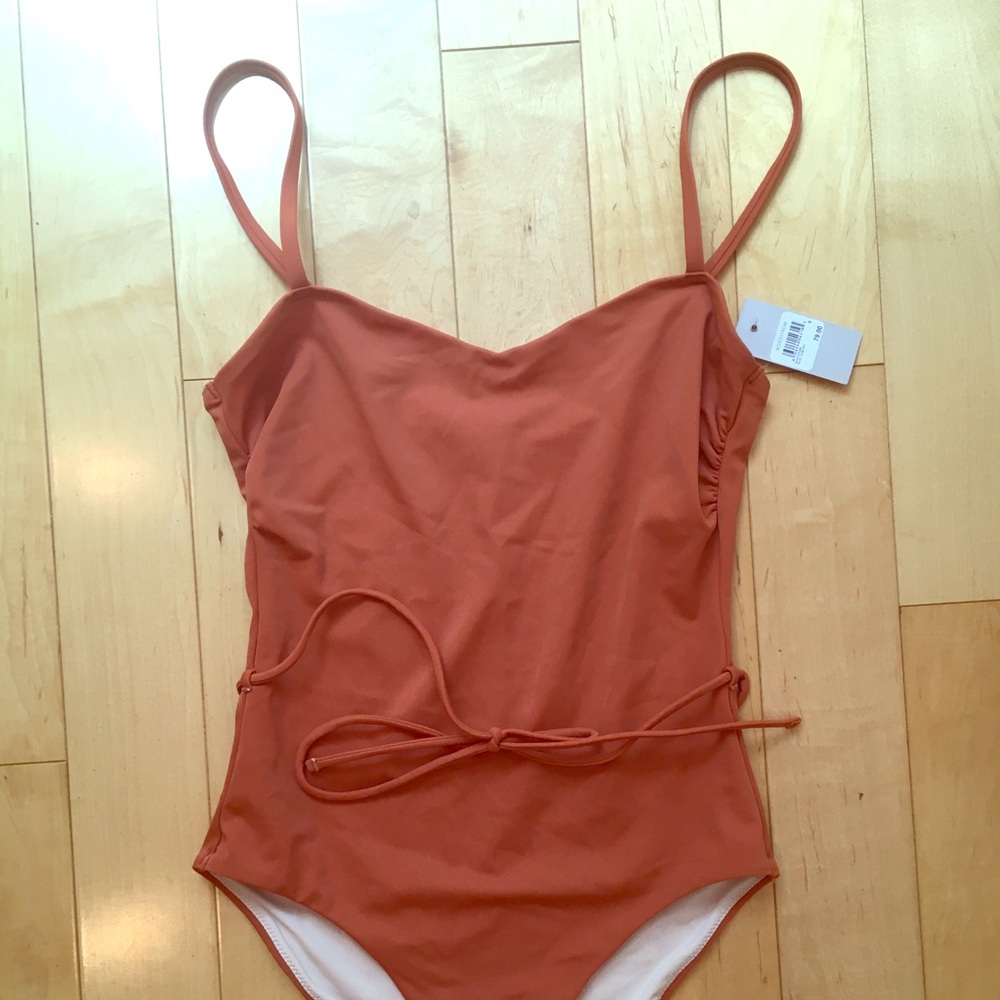 Chelsea28 - Easy Retro Tie One-Piece Swimsuit S